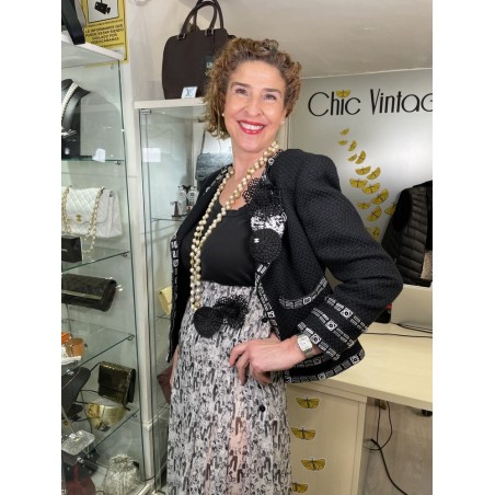 Chaqueta Seda Vintage CHANEL