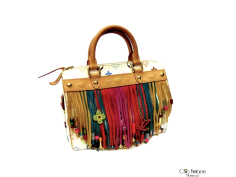 Bolso LOUIS VUITTON Fringe Speedy Multicolor
