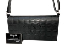Bolso de Hombro CHANEL Choco Bar