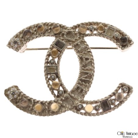 Broche CHANEL Logo
