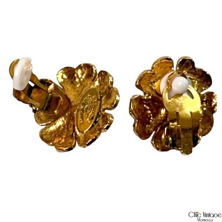 Pendientes CHANEL Camelia