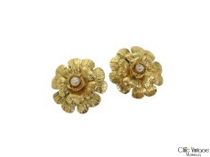 Pendientes CHANEL Camelia