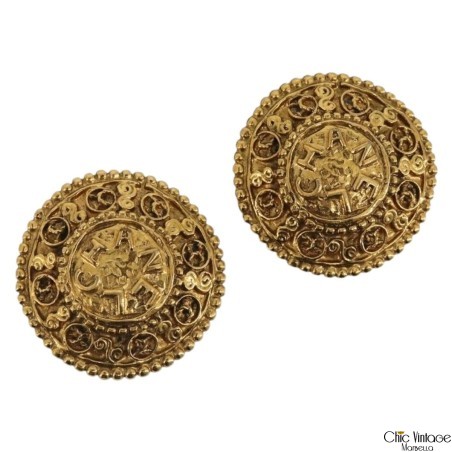 Pendientes CHANEL Redondos