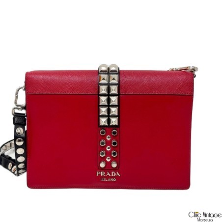 Bandolera PRADA Tachuelas