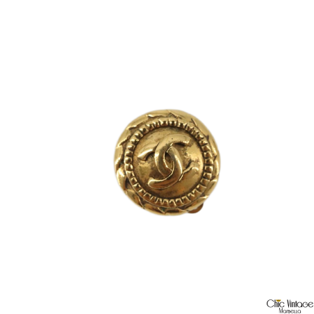Pendientes CHANEL Round CC Logo