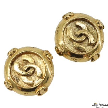 Pendientes CHANEL Logo CC