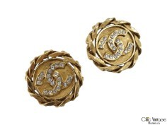 Pendientes CHANEL CC Interlocked
