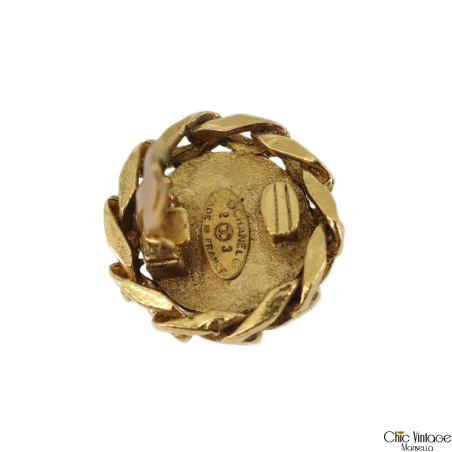 Pendientes CHANEL CC Interlocked
