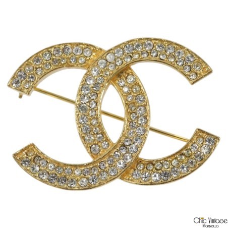 Broche CHANEL CC