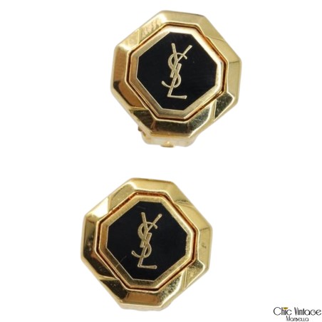 Pendientes Clips YSL