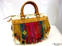 'LOUIS VUITTON' Fringe Speedy Multicolor 