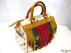 Bolso LOUIS VUITTON Fringe Speedy Multicolor