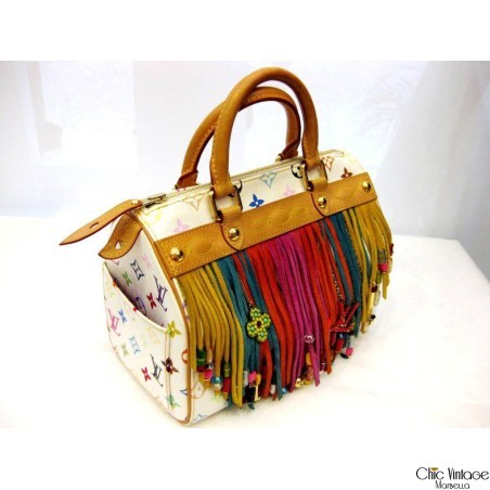 Bolso LOUIS VUITTON Fringe Speedy Multicolor