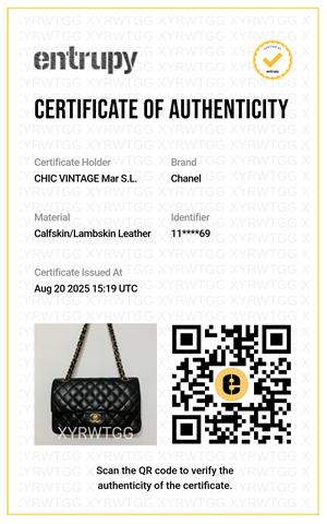 certificate entrupy